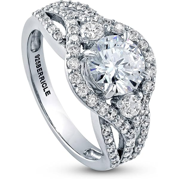 Amazon | ダイヤモンド リング ハーフエタニティパヴェ 1ct プラチナ