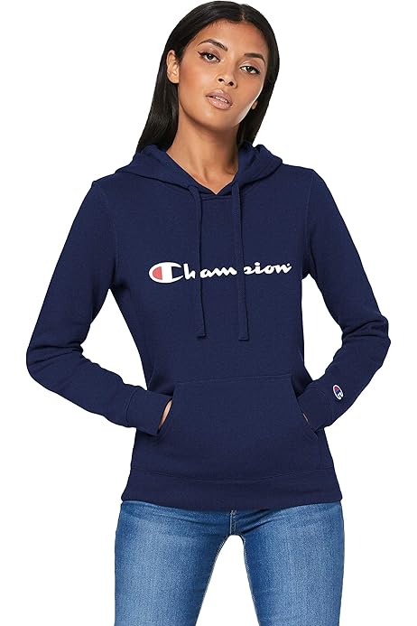 champion hoodie navy womens
