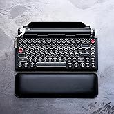 QWERKYTOYS Qwerkywriter公式PUレザーリストレスト 13x4インチ キーボードは付属しません