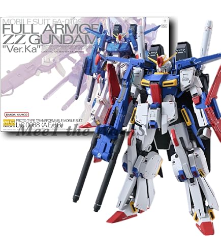 Amazon | 【MG】FA-010S フルアーマーZZガンダム Ver.Ka 1/100スケール