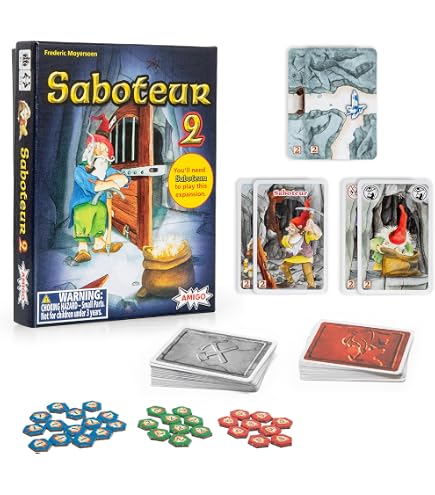 Amazon.co.jp: お邪魔者3 対決 (Saboteur 3: Duel) カードゲーム 