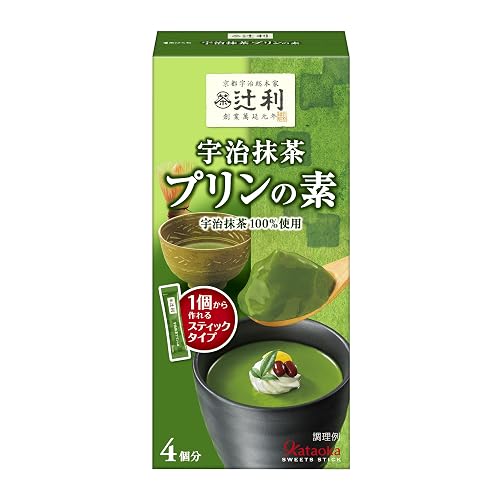 片岡物産 辻利 宇治抹茶プリンの素