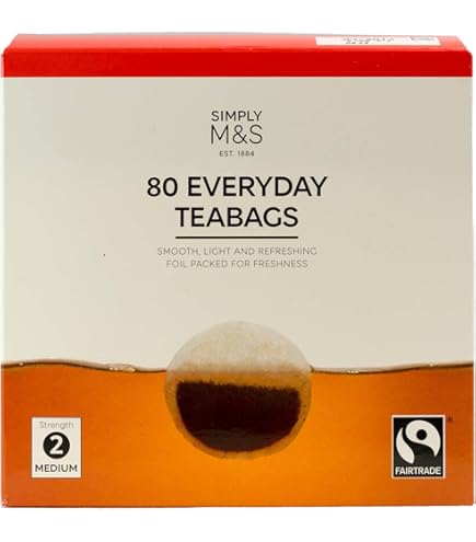 マークス&スペンサー Luxury Gold 80個入り　3個セット M&S Fairtrade Luxury Gold Teabags 80 per pack M&S マークス