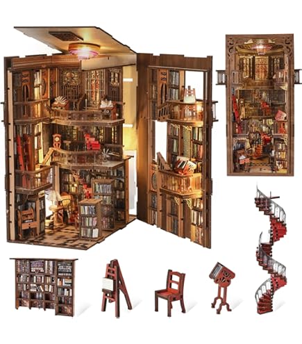 Amazon.co.jp: CCCDF DIYブックヌークキット DIYミニチュアドール