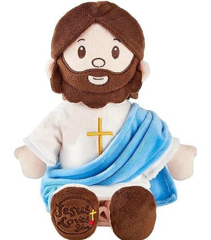 Amazon.co.jp: FunisFun イエス ぬいぐるみ 動物人形 キリスト教会
