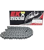 関税/送料込み【en route】18K XLクロスチェーン Amazon | イーケー(EK) QXリングシールチェーン 420SR-X
