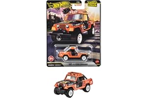 ホットウィール(Hot Wheels) ブールバード 1967 ジープスター コマンド 乗り物おもちゃ ミニカー 3歳から オレンジ JHW29