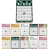 Amazon ゲットクラブ ビンゴカード 白紙 無地 9マスビンゴ 30枚セット 無料の抽選アプリあり ビンゴ くじ おもちゃ