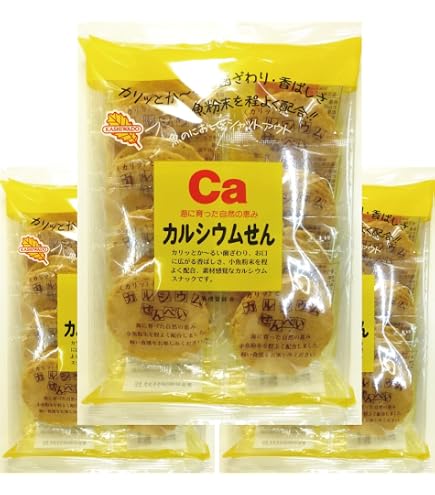 Amazon.co.jp: かしわ堂 カルシウムせん 24枚入 : 食品・飲料・お酒