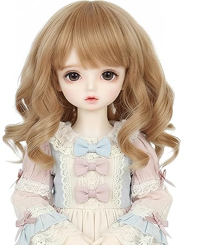 Amazon.co.jp: Tzncos 1個 ウィッグ 8-9インチ ヘッド 1/3 BJD ソフト