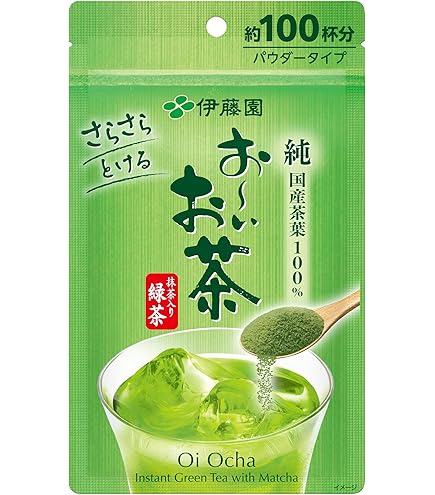 Amazon.co.jp: 伊藤園 おーいお茶 さらさら濃い茶 粉末 [機能性表示