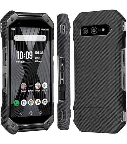 Amazon.co.jp: 【au純正】背面カバー ブラック KYG01TKA 京セラ TORQUE