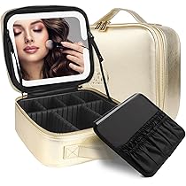 Amazon.co.jp: MOMIRA 鏡付きメイクボックス 化粧品収納ボックス