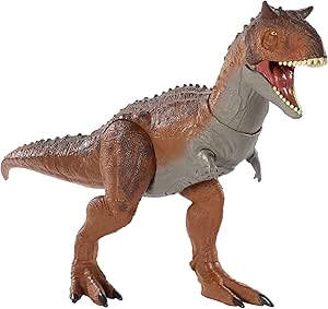 Amazon マテル ジュラシック ワールド Jurassic World スーパーアクション カルノタウルス 全長 約40 ジュラシック ワールド ファクトアプリ連動 Gjt59 ロボット 子ども向けフィギュア おもちゃ