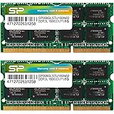 シリコンパワー ノートPC用メモリ 1.35V (低電圧) DDR3L 1600 PC3L-12800 8GB×2枚 204Pin Mac 対応 SP016GLSTU160N22