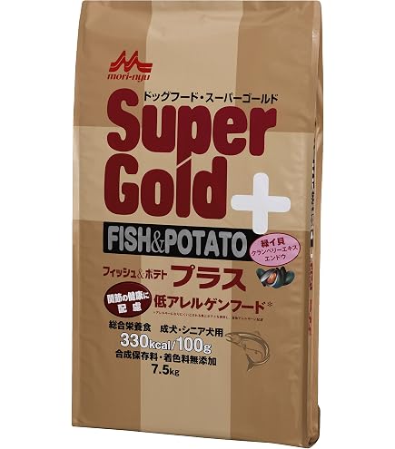 Amazon.co.jp: 森乳スーパーゴールドフィッシュ＆ポテト（子犬・成犬用