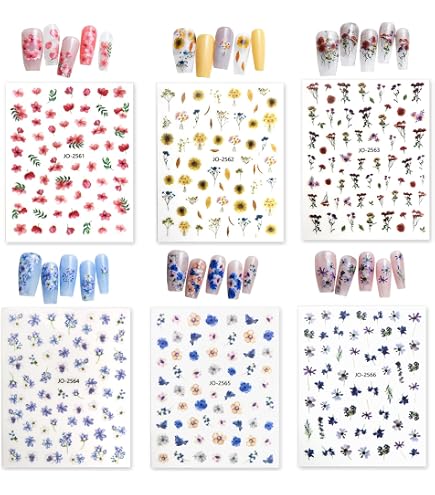 Amazon | Sha-Nail pro コミックフラワー ネイルシール | Sha-Nail pro