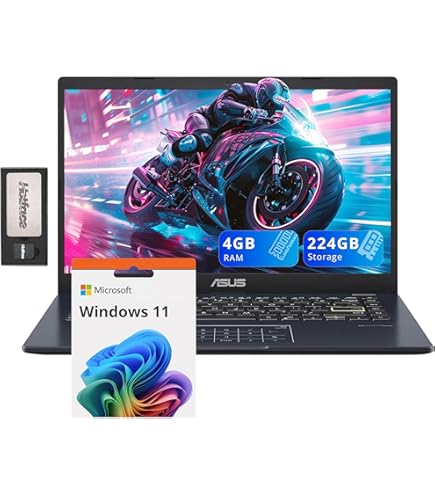 ASUS EeeBook E210MA-GJ334WS | Intel® Celeron® N4020 Processor | 4