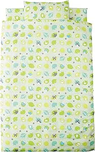 Amazon Co Jp 丸眞 お昼寝布団 7点セット ジブリ となりのトトロ 園児用 葉っぱとトトロ 外せるカバー付き ホーム キッチン