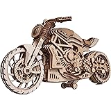 Wood Trick ウッドトリック モーターバイクDMS / 自走する3Dウッドパズル / 木製模型