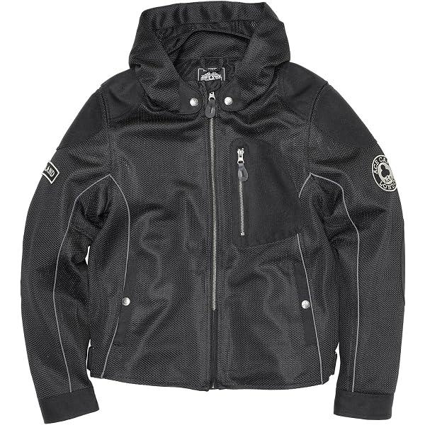 ACE CAFE LONDON 防水ジャケット Amazon.co.jp: [ACE CAFE LONDON] W2 Hooded See-through Mesh Jacket
