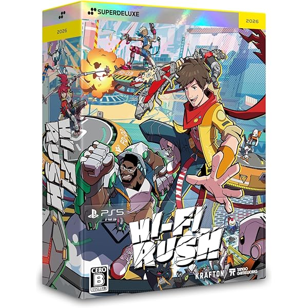 Amazon.co.jp: Hi-Fi RUSH DELUXE EDITION -PS5 【特典】キャラクター