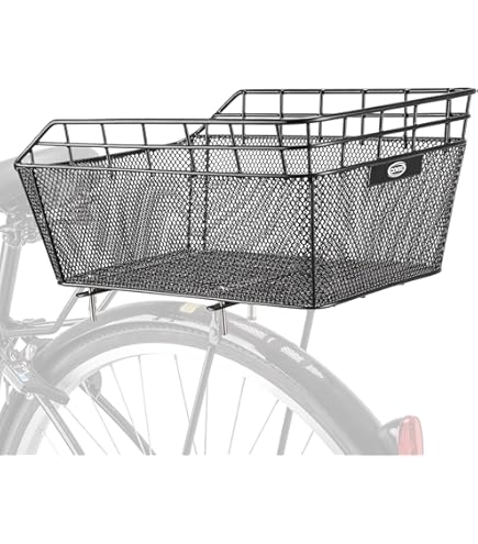Amazon.co.jp: メッシュ後カゴ(固定式) ブラック 18007 : スポーツ