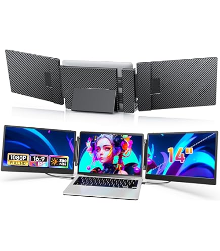 Amazon.co.jp: デュアルディスプレイ ダブルモニター トリプルモニター