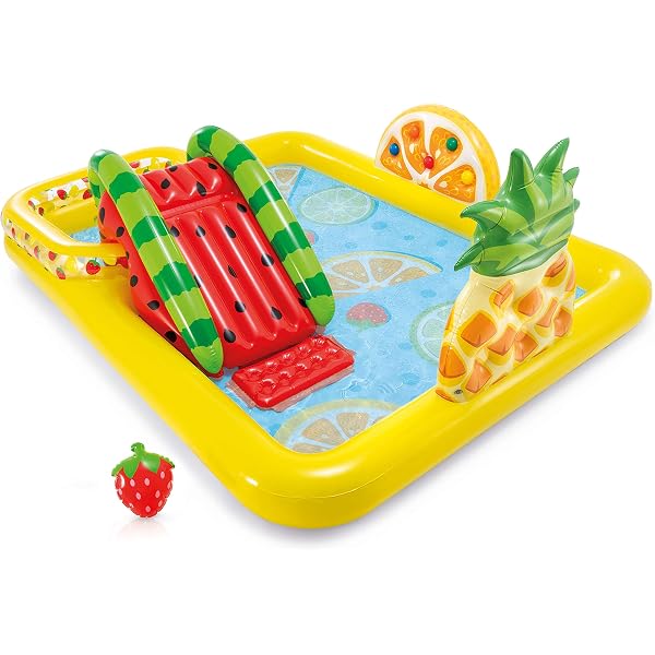 rainbow ring inflatable play center