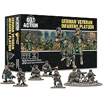1980年代 英国製◆フュージリア SET19 ミニチュア WW2ドイツ歩兵6体 1980年代 英国製◇フュージリア SET19 ミニチュア WW2ドイツ歩兵6体