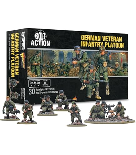 Amazon | Warlord Games ドイツ軍 退役軍人兵器チーム - ボルト
