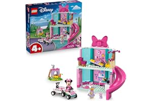 LEGO Disney Minnie’s Pet Hotel 43274, Mickey Mouse Clubhouse Toy, Buildable Preschool Playset with 2 Minifigure Characters, Birthday Gift-Giving Idea for Kids Aged 4+ (161 Pieces)