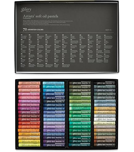 Amazon.co.jp: Sennelier Oil Pastel Assorted Set 72 Colors by