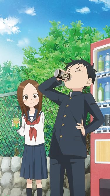 2022冬アニメ - 自販機の前の西片くんと高木さん