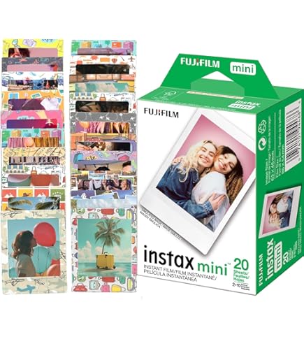 Amazon | 富士フイルム チェキ Instax Mini レインボーフィルム