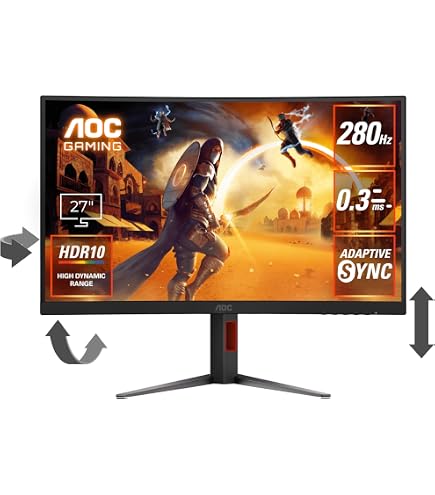 Amazon.co.jp: AOC ゲーミング モニター ディスプレイ C32G2ZE/11 
