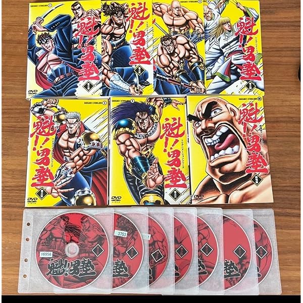 【おまけ付き】魁!!男塾　DVD 全6巻+劇場版セット Amazon.co.jp: 魁！！男塾 [レンタル落ち] (全6巻) [マーケット