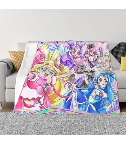 Amazon｜魔法つかいプリキュア5 おしゃれ フリース生地 毛布