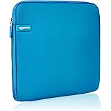 Amazon Basics 13.3-Inch Laptop Sleeve, Protective Case with Zipper - Blue