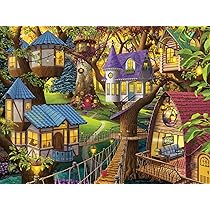 Amazon | Ravensburger カントリーコテージジグソーパズル