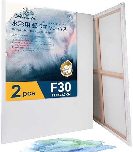 張りキャンバスF25号 2枚セット Amazon.co.jp: 【JPart&craft】 キャンバス F25号 (80.3x65.2cm) 2枚