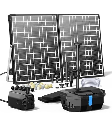Pontec PondoMax Eco 8000 – Pompe Filtrante Économe 8000 L/h Pour Ruisseau, Cascade Et Filtre De Bassin – 70 W Seulement