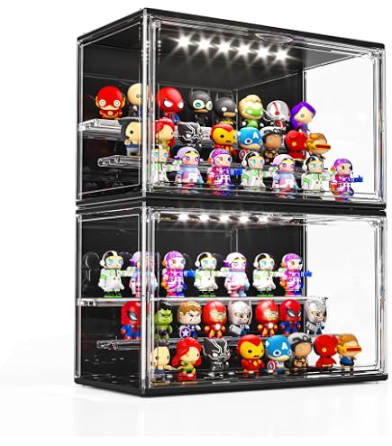 Amazon.co.jp: 【WNJAPAN】5段 コレクションケース アクリル 幅32cm
