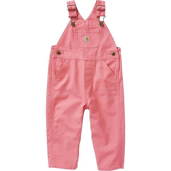 Amazon.co.jp: Carhartt Kids CM9712 ルーズフィット キャンバス ビブ