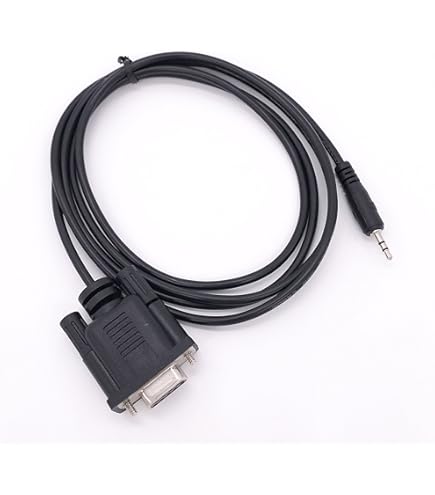 Amazon | RS232 DB9 メスからステレオ 2.5mm プラグケーブル gluco