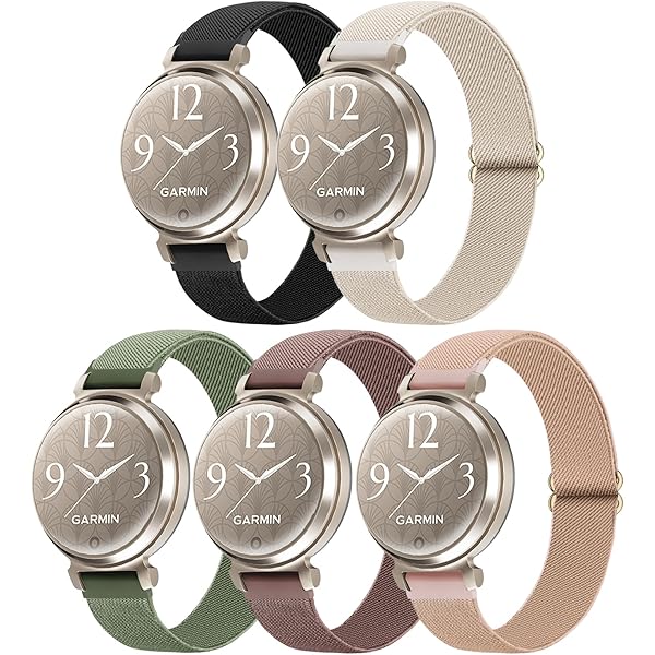Amazon.co.jp: Garmin Lily 2対応 レザーバンド 14mm トップグレイン