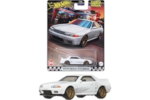 ホットウィール(Hot Wheels) ブールバード 日産スカイライン GT-R (BNR32) 乗り物おもちゃ ミニカー 3歳から ホワイト HRT74
