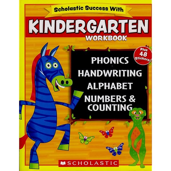 Amazon.co.jp: Scholastic - PRE-K Workbook with Motivational