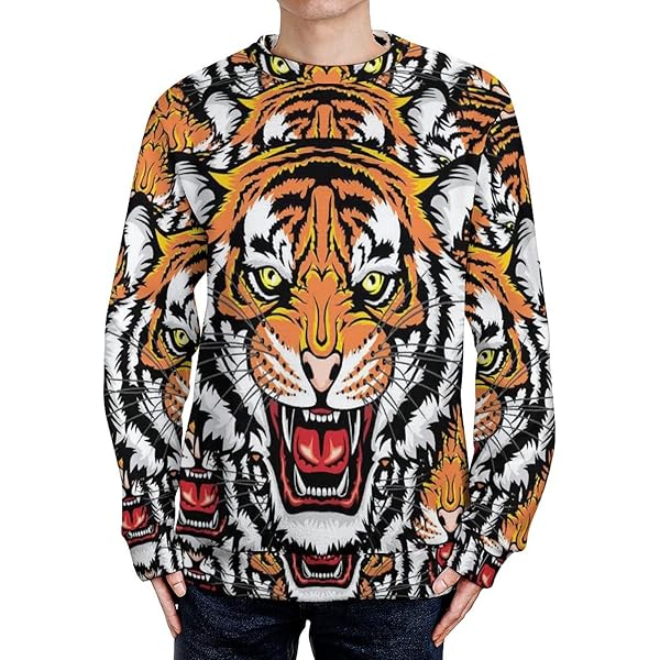 Amazon.co.jp: 虎 トラ トレーナー : ファッション