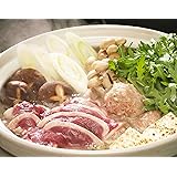 肉の山本 北海道産 鴨鍋 (2～4人前/つみれ＆たれ付き/冷凍品) 鍋 鴨肉 あいがも 合鴨 ギフト 贈り物 贈答 セット 北海道 グルメ お取り寄せ